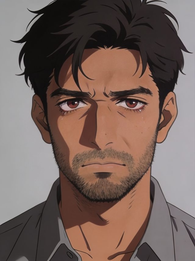 The same actor — anguish